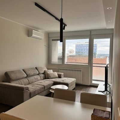 Аренда меблированной 2-комнатной квартиры в центре города, 45 м², Белград, Сербия